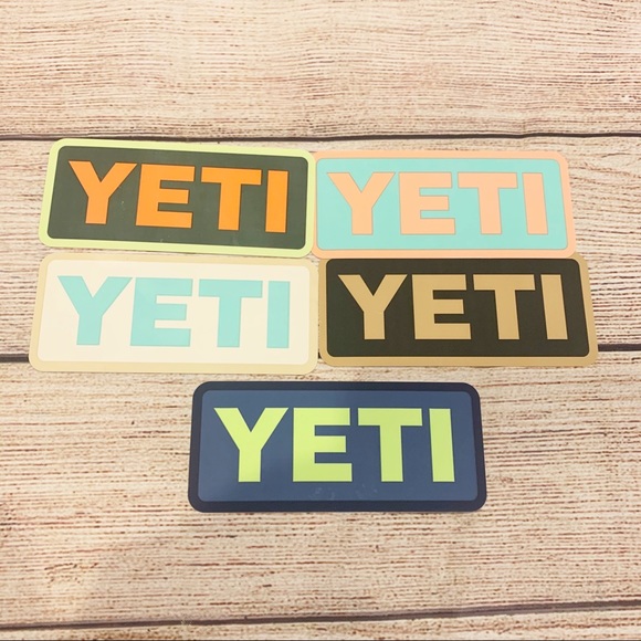 Yeti Other - YETI Stickers - 5 Pack